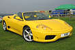 The Newton's giallo 360 Spider was in attendance