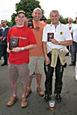 The "top three", Nick Taylor is now so succesful he has to employ a "look-alike" to collect his trophies