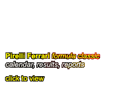 Pirelli Ferrari formula classic, calendar, results, reports.