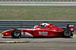 Ferrari F1 3 seater, where do the passengers' legs go?