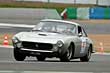 Lewis/Lewis get the suspension of their 250 GT Lusso loaded up at Magny Cours