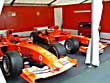 Scuderia Ferrari sent examples of the F2004 and F2005 for test driver