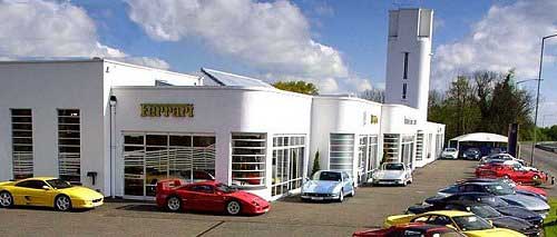 Tower Garage Egham, one-time home of Maranello Concessionaires will be one of the sites to go