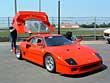 The only non sale - the 1 of 8 prototype F40 had a high bid of euro 460k