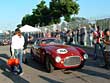 American Jack Croul passes through the Scaglietti checkpoint with his Vignale bodied 340 America 