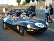 Stuart Dyble drove Jaguar Daimler Heritage Trust's D type